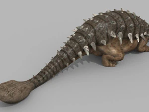 Ankylosaur 8K - fully animated 3D Model