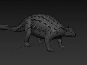 Ankylosaur 8K - fully animated 3D Model