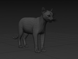 My Cat 8K - 3d animated model Modelo 3D