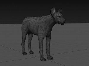 Ultimate Wild Dog 8K - 3d animated model 3D Model