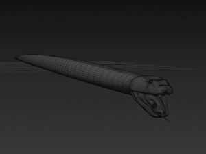 Monstre Anacond 8K - 3d animated model Modelo 3D