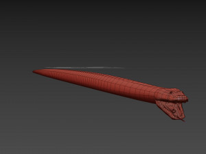 Monstre Anacond 8K - 3d animated model Modelo 3D
