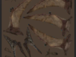 Pterosaur Forever 8K - 3d animated model 3D Model