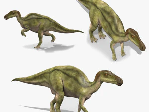 Edmontosaur Lives 8K - 3d animated model 3D Model