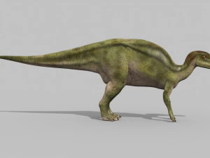 Edmontosaur Lives 8K - 3d animated model 3D Model
