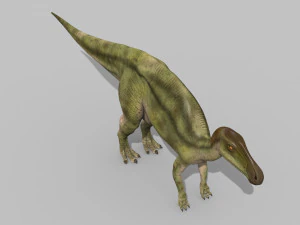 Edmontosaur Lives 8K - 3d animated model 3D Model