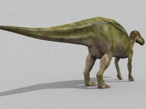 Edmontosaur Lives 8K - 3d animated model 3D Model