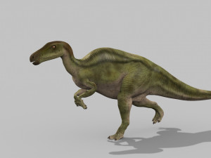 Edmontosaur Lives 8K - 3d animated model 3D Model