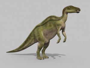 Edmontosaur Lives 8K - 3d animated model 3D Model