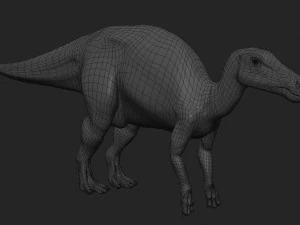Edmontosaur Lives 8K - 3d animated model 3D Model