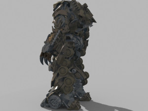 Megatron Ressurection - 3d animated transformer model Modelo 3D