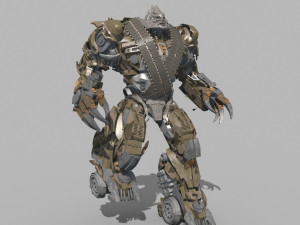 Megatron Ressurection - 3d animated transformer model Modelo 3D