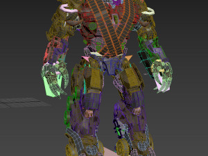 Megatron Ressurection - 3d animated transformer model Modelo 3D