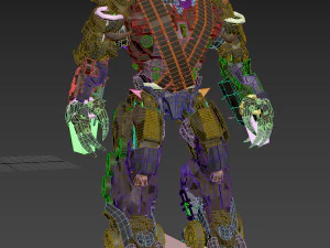 Megatron Ressurection - 3d animated transformer model 3D Model