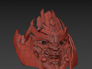 Megatron Ressurection - 3d animated transformer model Modelo 3D