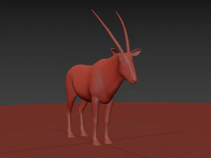 PRO Oryx 3D Model