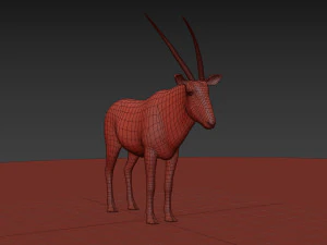 PRO Oryx 3D Model