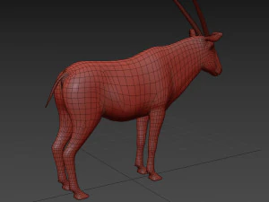 PRO Oryx 3D Model