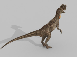 Dilophosaur Forever - 8K 3D Model