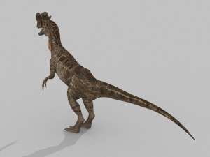 Dilophosaur Forever - 8K 3D Model