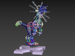 Dilophosaur Forever - 8K 3D Model