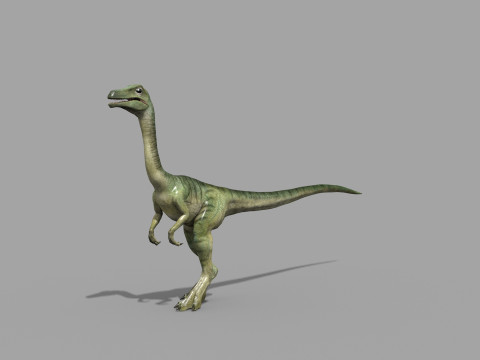 Real Animated Compsognathus - 8K Modelo 3D
