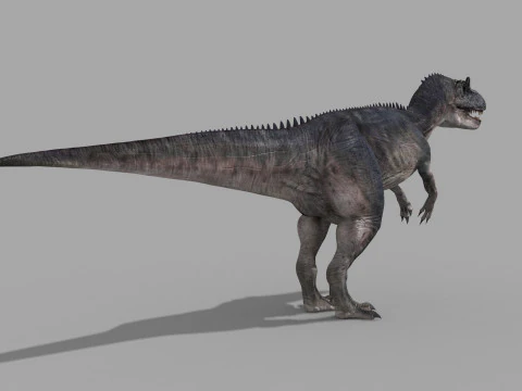Real Animated Allosaurus - 8K 3D Model
