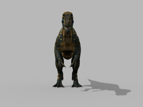 Real Animated Suchomimus - 8K 3D Model