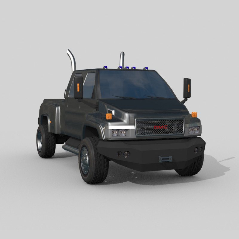 Ironhide transformer truck model 3D 模型 .c4d .max .obj .3ds .fbx .stl .blend 