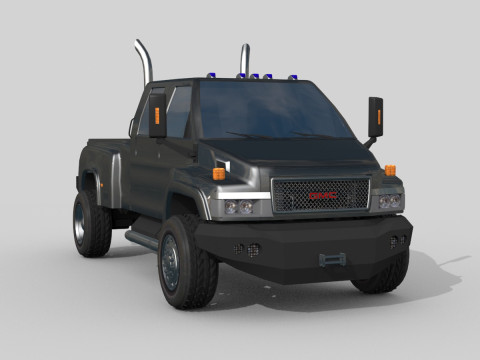 Ironhide transformer truck model 3D Model