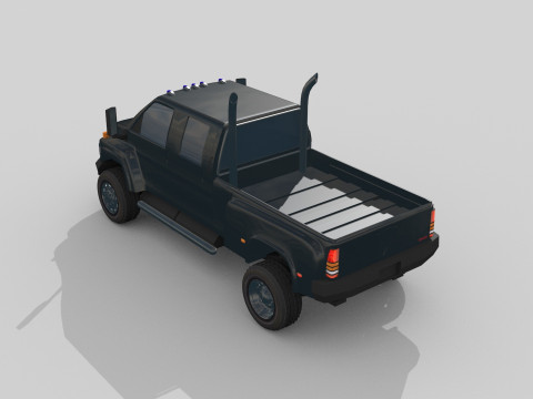 Ironhide transformer truck model 3D 模型