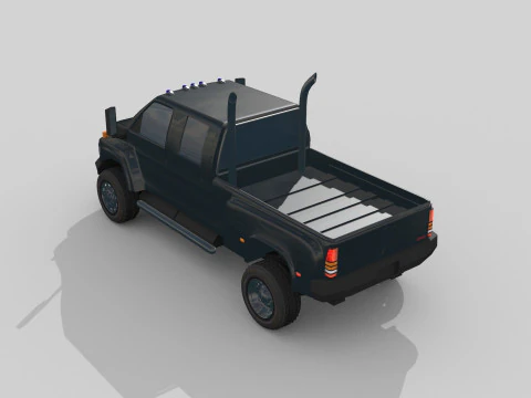 Ironhide transformer truck model 3D Model