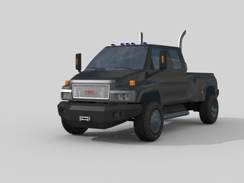 Ironhide transformer truck model 3D 模型
