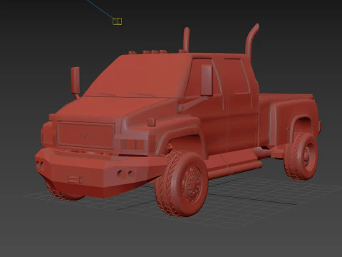 Ironhide transformer truck model 3D Model