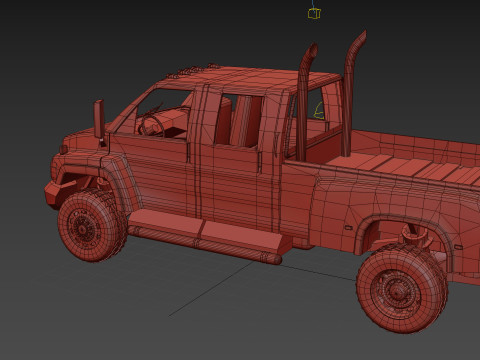 Ironhide transformer truck model 3D 模型