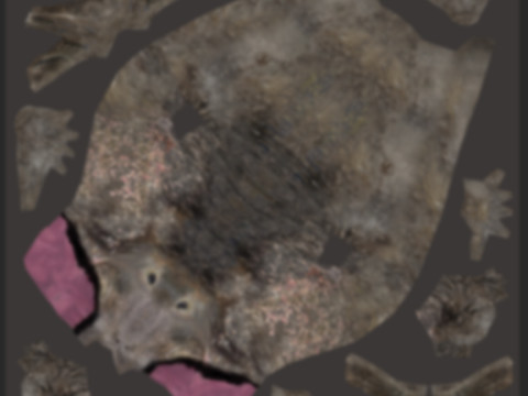 Sea Elephant Seal - 8K 3d animated 3D-Modell
