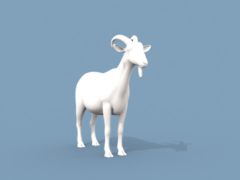 Goat Shape Modèle 3D