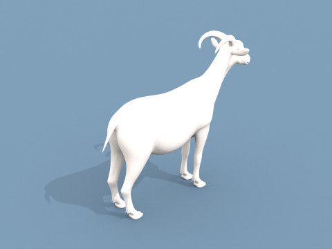 Goat Shape Modèle 3D