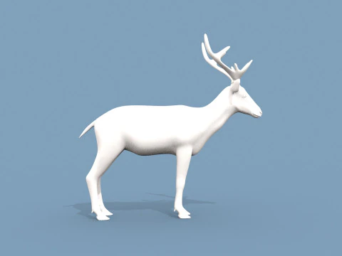 Herten vorm 3D Model