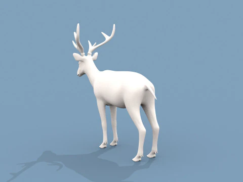 Herten vorm 3D Model