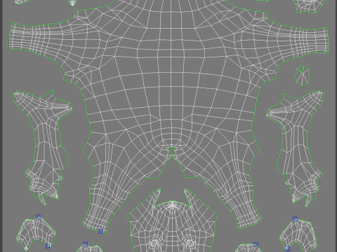 Herten vorm 3D Model