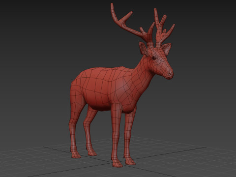 Pro Deer 8K - 3d animated 3D Model