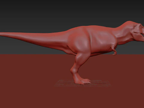 Preciso T Rex 8K - totalmente animado Modelo 3D