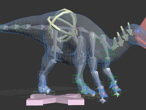 Iguanodon Lives 8K - 3d animated model 3Dモデル