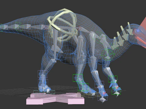Iguanodon Lives 8K - 3d animated model 3D Model