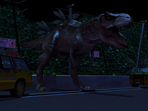 Colossal Dinosaur Pack 8K - completamente animato Modello 3D