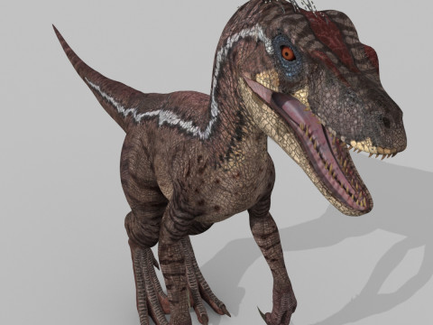 Colossal Dinosaur Pack 8K - fully animated 3D Model