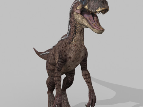Colossal Dinosaur Pack 8K - fully animated 3D Model