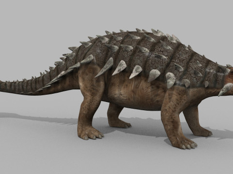 Colossal Dinosaur Pack 8K - fully animated 3D Model