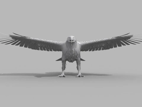 Eagle-guia-vorm 3D Model